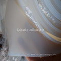 Feuille de caoutchouc de silicone transparent haute température